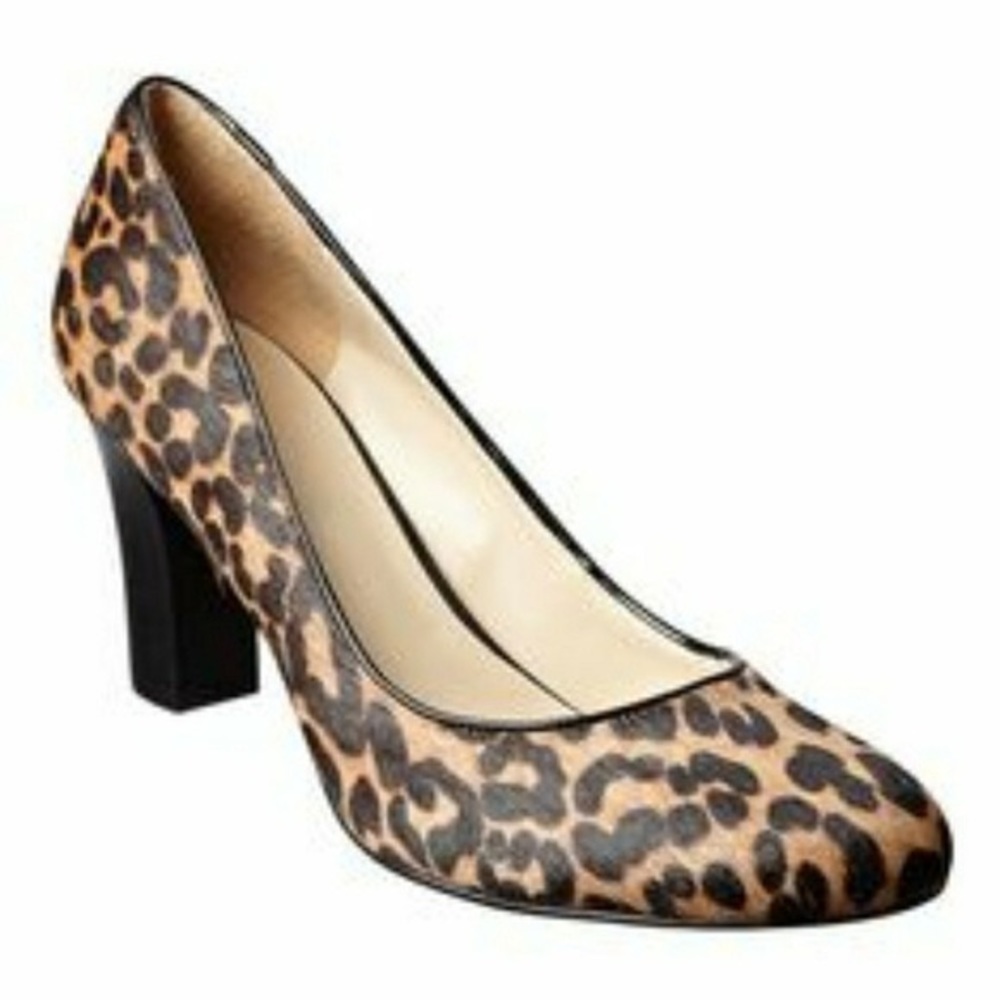 EUC Nine West Calf Hair Cheetah Leopard Gillyan